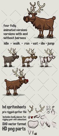 Animated reindeer screenshot, image №2216297 - RAWG
