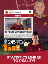 AS Roma Fantasy Manager 2017 - your football club screenshot, image №928695 - RAWG