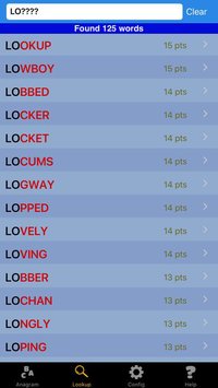 Anagram & Word Lookup for Words with Friends screenshot, image №984078 - RAWG