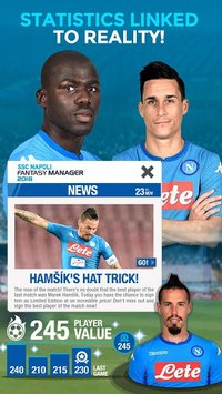 SSC Napoli Fantasy Manager '18 screenshot, image №1515353 - RAWG