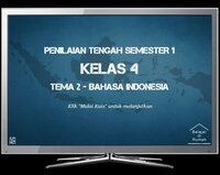 Soal Penilaian Tengah Semester 1 Kelas 4 - Tema 2 - Bahasa Indonesia screenshot, image №3019352 - RAWG