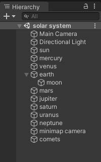 Solar System Simulation (ahmed_elkfafy) screenshot, image №2942746 - RAWG