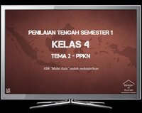 Soal Penilaian Tengah Semester 1 Kelas 4 - Tema 2 - PPKn screenshot, image №3019364 - RAWG