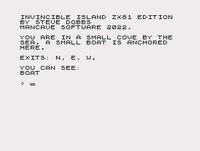 Invincible Island ZX81 Edition screenshot, image №3222726 - RAWG