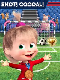 Masha and the Bear Soccer Game screenshot, image №928088 - RAWG