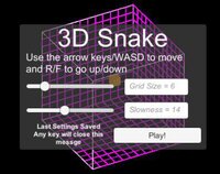3D Snake (funblaster22) screenshot, image №2401900 - RAWG