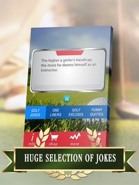 Golf Jokes Ultimate - Hilarious Fun for Golfers! screenshot, image №1786785 - RAWG