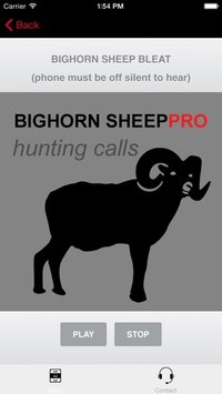 REAL Bighorn Sheep Hunting Calls - 8 Bighorn Sheep CALLS & Bighorn Sheep Sounds! - (ad free) BLUETOOTH COMPATIBLE screenshot, image №2066548 - RAWG