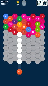 Hexa Puzzle: Shoot n Merge Numbers screenshot, image №2385335 - RAWG
