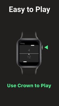 Pong game apple watch screenshot, image №2652916 - RAWG