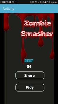 zombie smasher (itch) (craftrick) screenshot, image №2690002 - RAWG