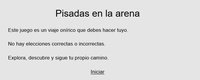 Pisadas en la arena screenshot, image №1275111 - RAWG