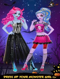 Monster Girl Party Dress Up - Halloween Fashion Party Studio Salon Game For Kids screenshot, image №1678042 - RAWG