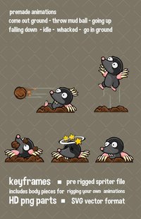 Animated mole screenshot, image №2305713 - RAWG