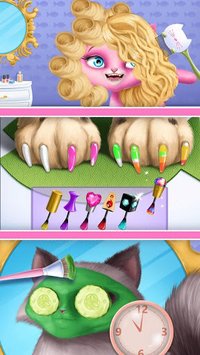 Cat Hair Salon Birthday Party - Virtual Kitty Care screenshot, image №2072268 - RAWG