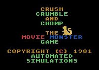 Crush, Crumble and Chomp! screenshot, image №754435 - RAWG