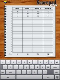 Scorepad Deluxe screenshot, image №947251 - RAWG