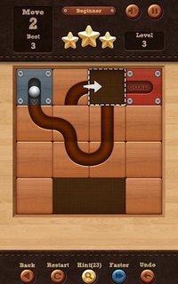 Roll the Ball - slide puzzle screenshot, image №1531130 - RAWG