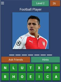 Guess The Footballer Quiz screenshot, image №2407667 - RAWG