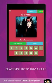 BLACKPINK KPOP QUIZ TRIVIA screenshot, image №2467902 - RAWG