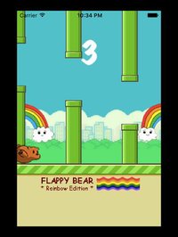 Flappy Bear - Rainbow Edition screenshot, image №954062 - RAWG