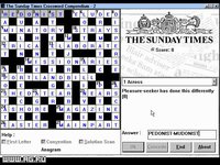 The Sunday Times Crossword Compendium screenshot, image №337069 - RAWG