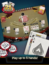 21 Pro: Blackjack Multi-Hand screenshot, image №1950680 - RAWG