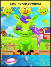 A Baby Pony Little Pet Spa Doctor - my pets vet hair salon & makeover dress up games for girls kids screenshot, image №2028078 - RAWG