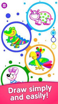 Learning Kids Painting App! Toddler Coloring Apps screenshot, image №1589764 - RAWG