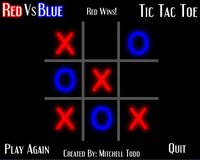 Red Vs Blue TicTacToe screenshot, image №2833097 - RAWG