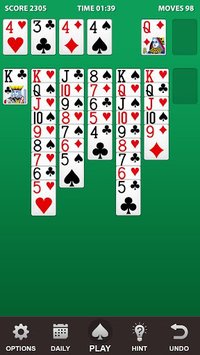 Solitaire. screenshot, image №1349562 - RAWG