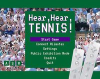 Hear Hear Tennis screenshot, image №1186986 - RAWG