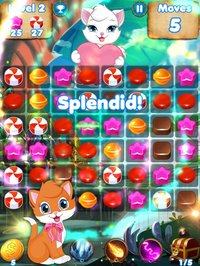 Kitty Crush - puzzle games with cats and candy screenshot, image №2184032 - RAWG