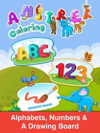 Anitrek Coloring - ABC & 123 learning app for Kids screenshot, image №1601358 - RAWG