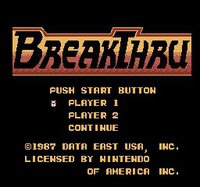 BreakThru (1986) screenshot, image №734889 - RAWG