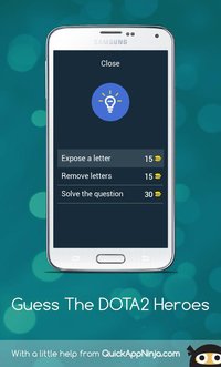Guess The Dota 2 Heroes QUIZ APP screenshot, image №2232867 - RAWG