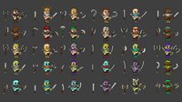 30 characters and zombies screenshot, image №3497581 - RAWG