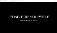 Pong for Yourself screenshot, image №3466109 - RAWG