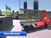 Safari Park Wild Animals Police Truck Rescue 3D - Real Cargo Transport Simulator screenshot, image №1742268 - RAWG
