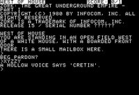 Zork (1980) screenshot, image №3231015 - RAWG