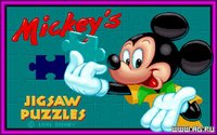 Mickey's Jigsaw Puzzles screenshot, image №340808 - RAWG