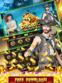 Pirates Treasure Slots Machines: Casino Free Mega Slot Tournament for fun! Legends of 7's Jackpot screenshot, image №889759 - RAWG