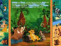 Disney's Animated Storybook: The Lion King screenshot, image №1702551 - RAWG