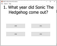 Matt's video game trivia screenshot, image №2375419 - RAWG