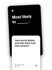 Most Likely To: Dirty & Evil Drinking Game screenshot, image №1472364 - RAWG
