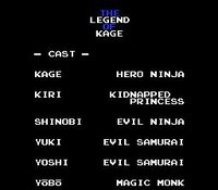 The Legend of Kage (1986) screenshot, image №736563 - RAWG