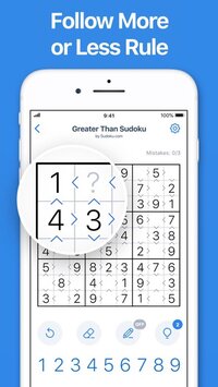 Greater Than Sudoku screenshot, image №2677006 - RAWG