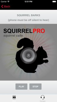 REAL Squirrel Calls and Squirrel Sounds for Squirrel Hunting! - (ad free) BLUETOOTH COMPATIBLE screenshot, image №1729401 - RAWG