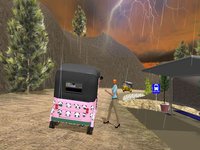 Off road tuk tuk auto rickshaw driving 3D simulator free 2016 - Take tourists to their destinations through hilly tracks screenshot, image №1987475 - RAWG