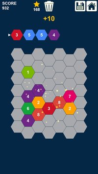 Hexagons Puzzle: Slide n Clear Numbers screenshot, image №2373186 - RAWG